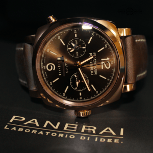 Panerai Radiomir Rose Gold PAM00502 1940 Chrono Limited Edition 502 GMT 45mm