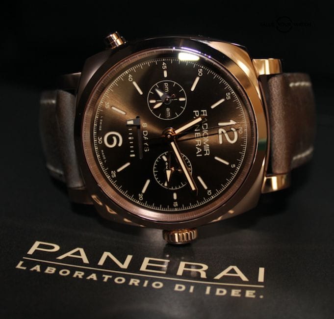 Panerai Radiomir Rose Gold PAM00502 1940 Chrono Limited Edition