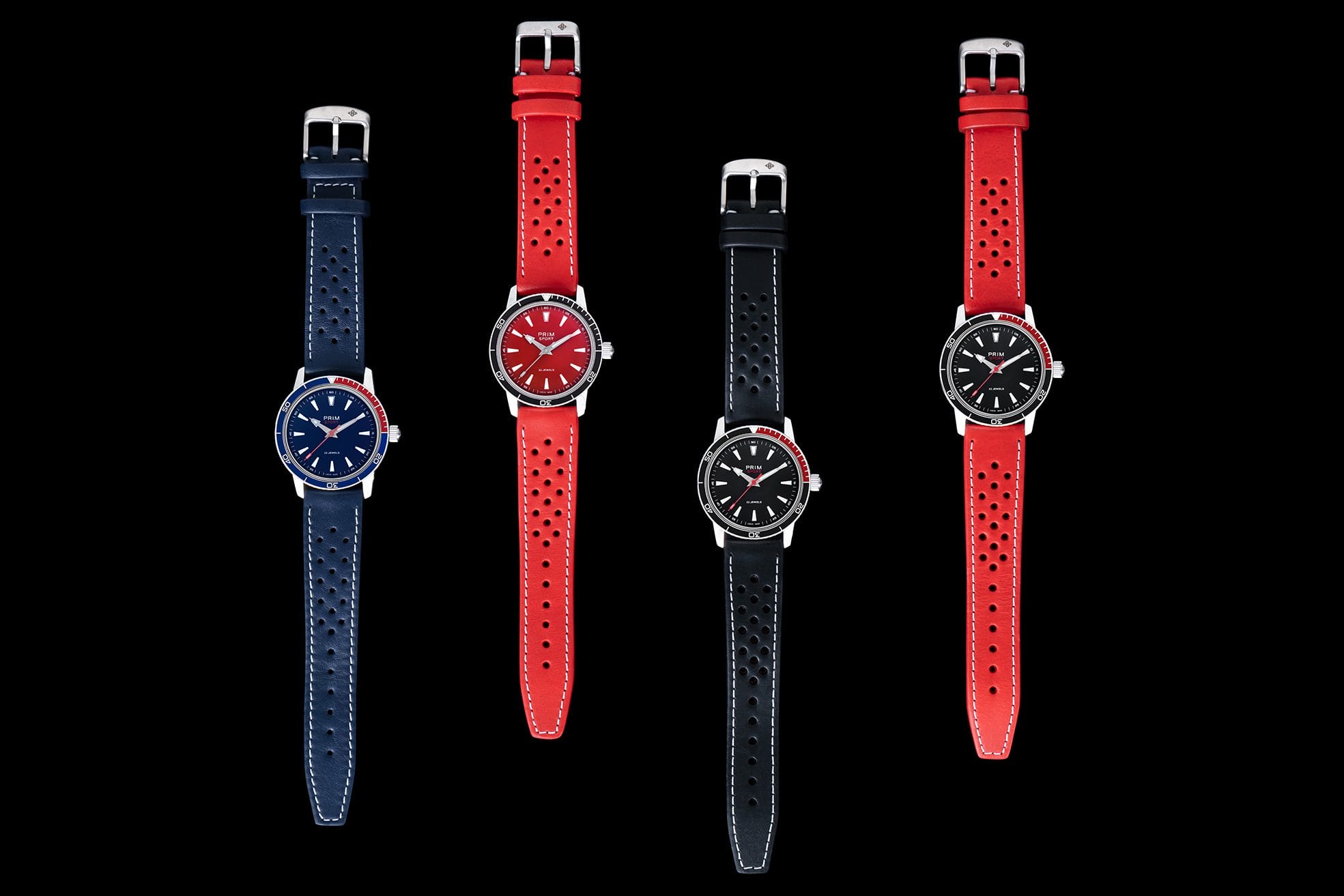 PRIM Sport 38 Black or Red Strap - Image 2