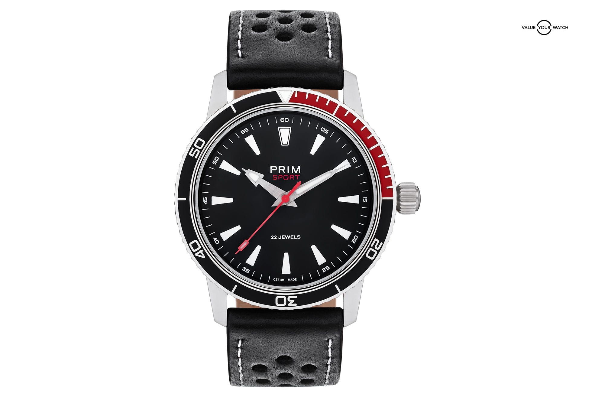 PRIM Sport 38 Black or Red Strap - Image 5