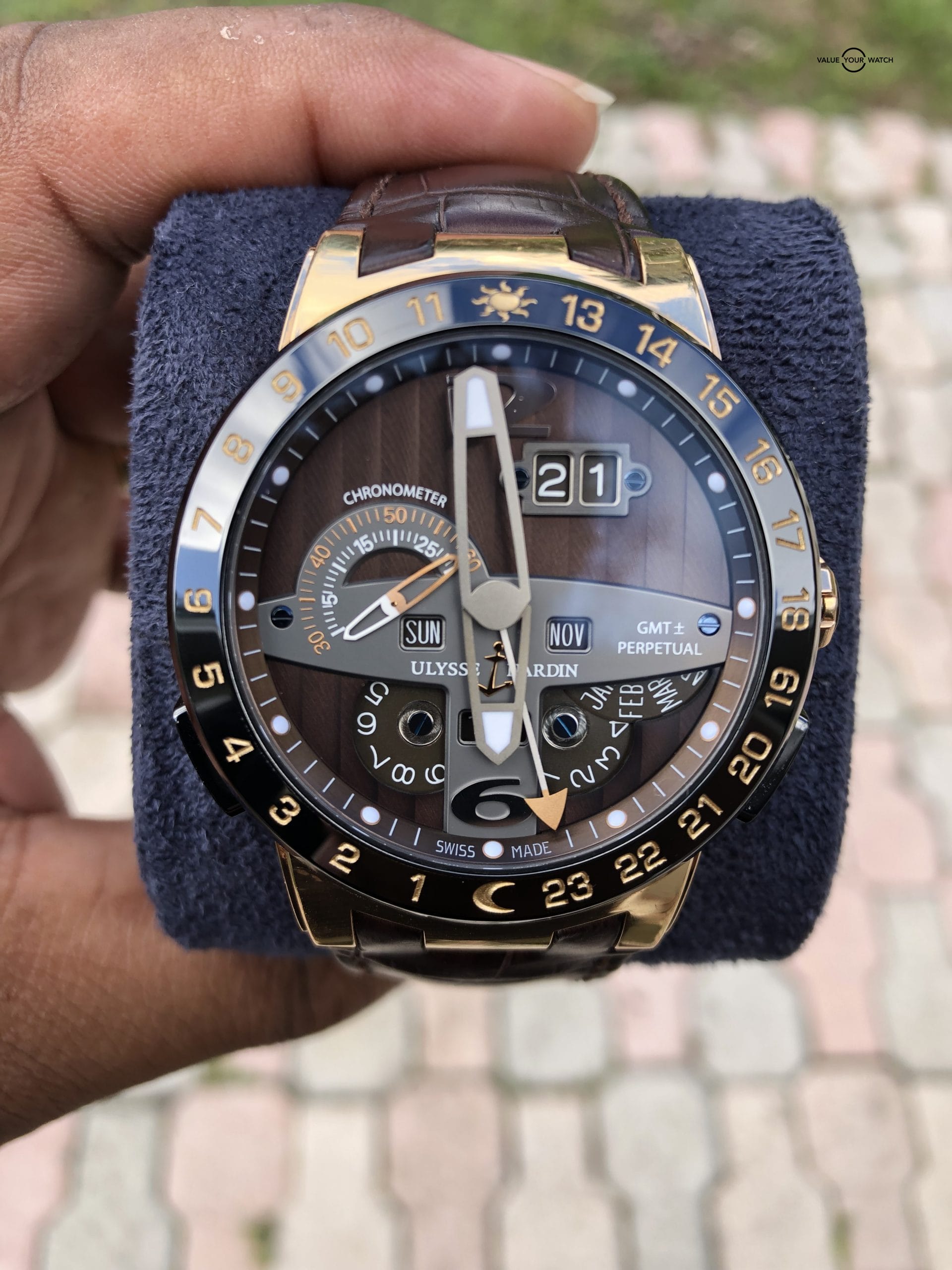 Ulysse Nardin El Toro GMT Perpetual 322 00 Value Your Watch