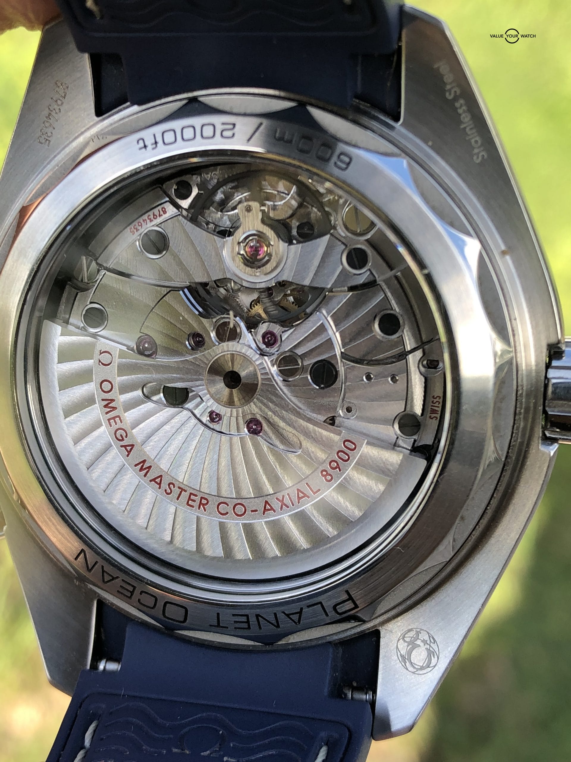 Omega Seamaster Planet Ocean 600M Co-Axial Blue Dial 43.5mm - Image 5