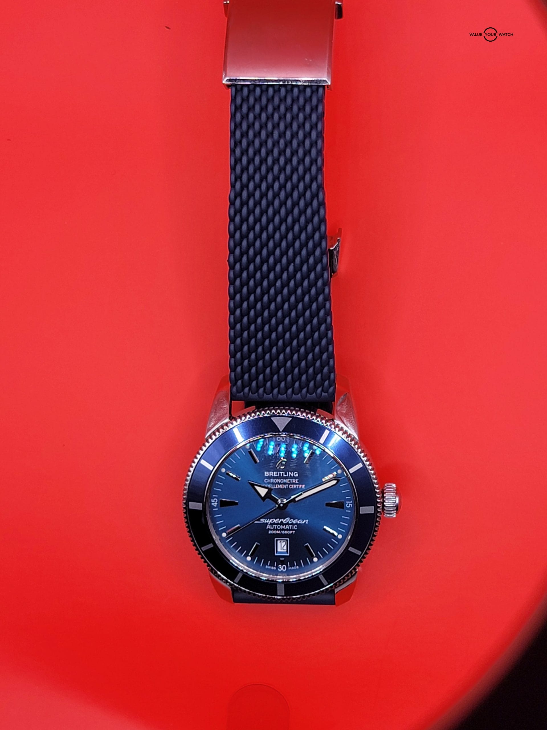 Breitling Super Ocean Heritage II 46mm (Blue Dial) - Image 8