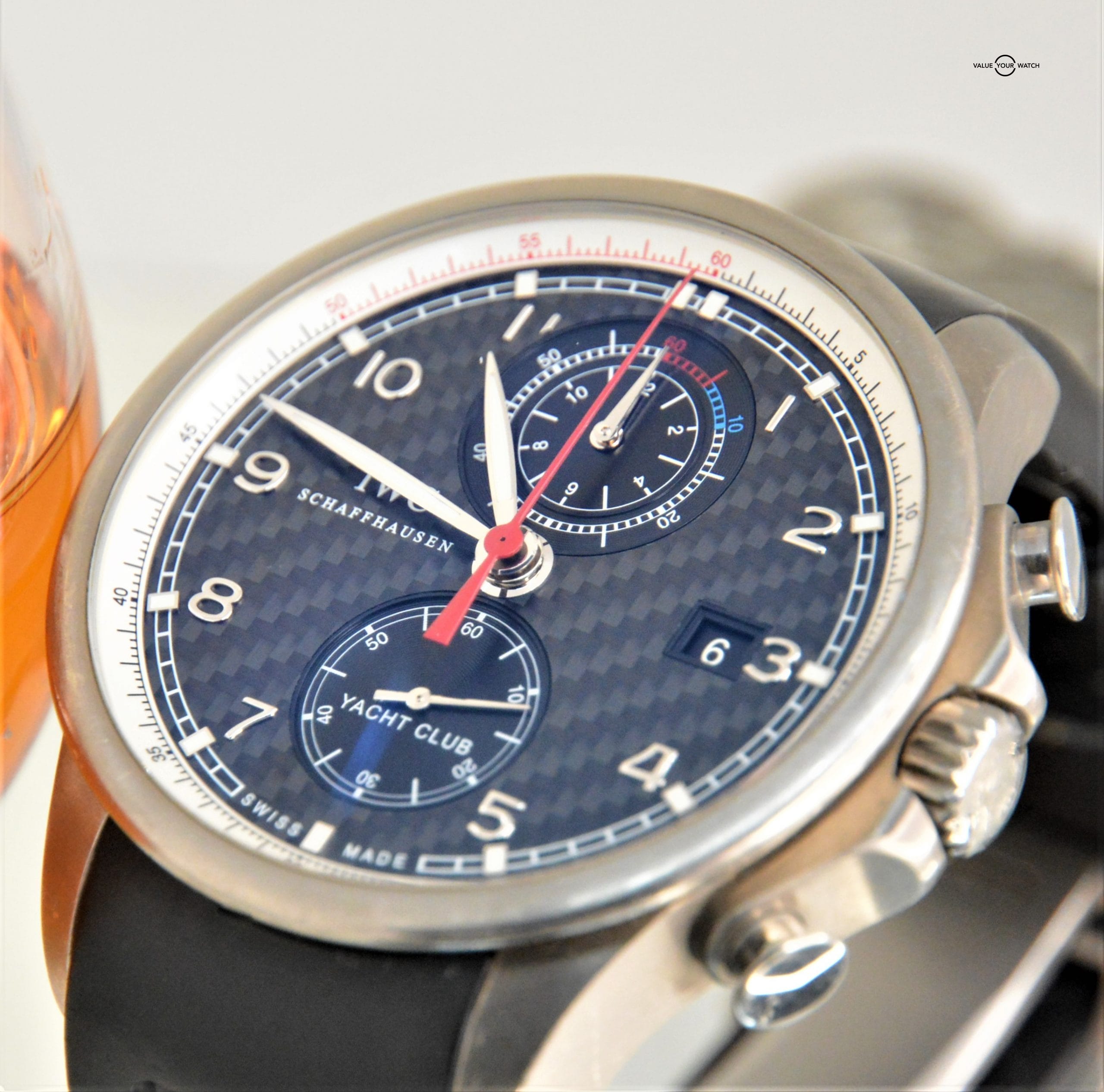 IWC Portuguese Yacht Club Carbon fiber Dial Titanium IW390212 - Image 7