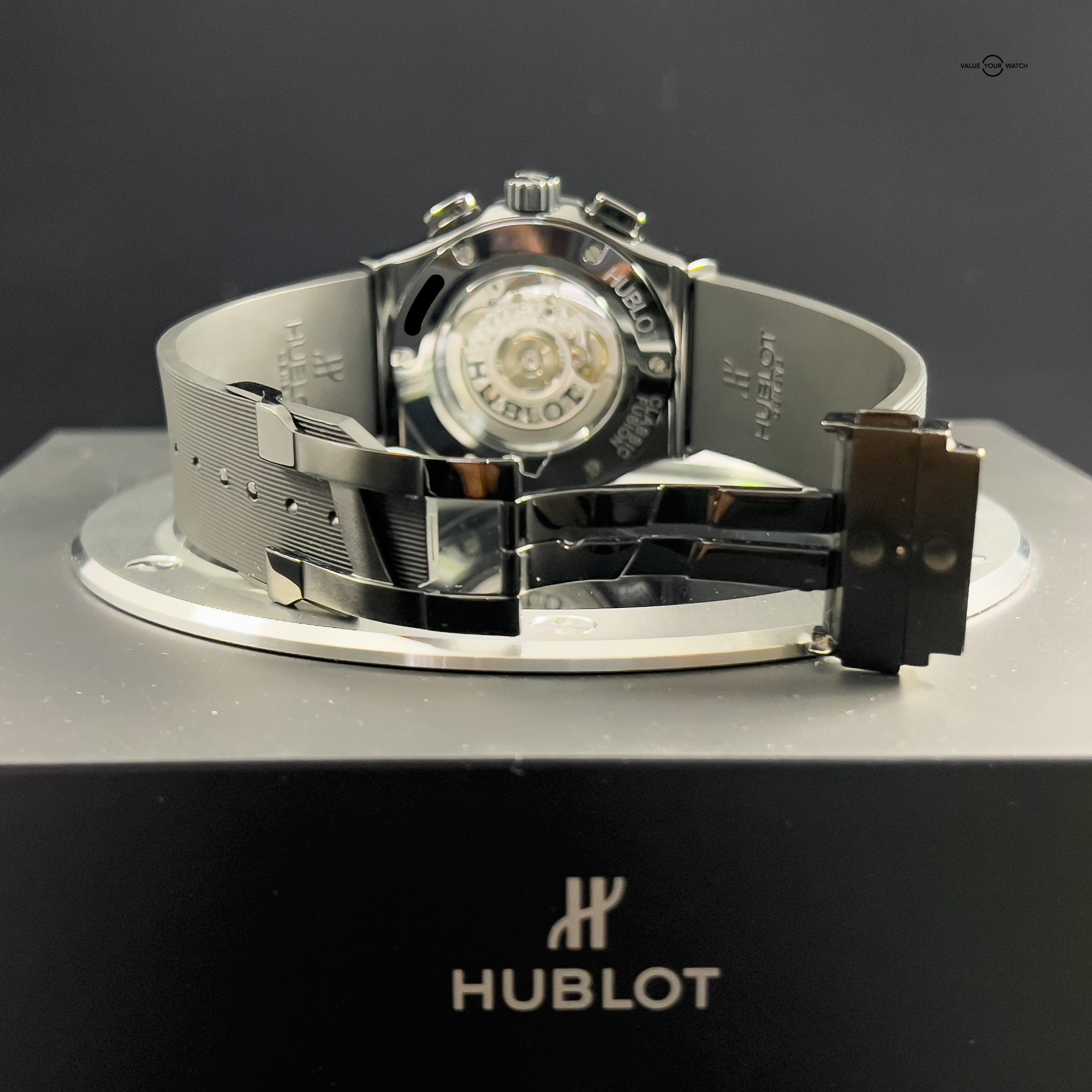 Hublot Classic Fusion Aerofusion Black Magic Skeleton Dial - Image 4