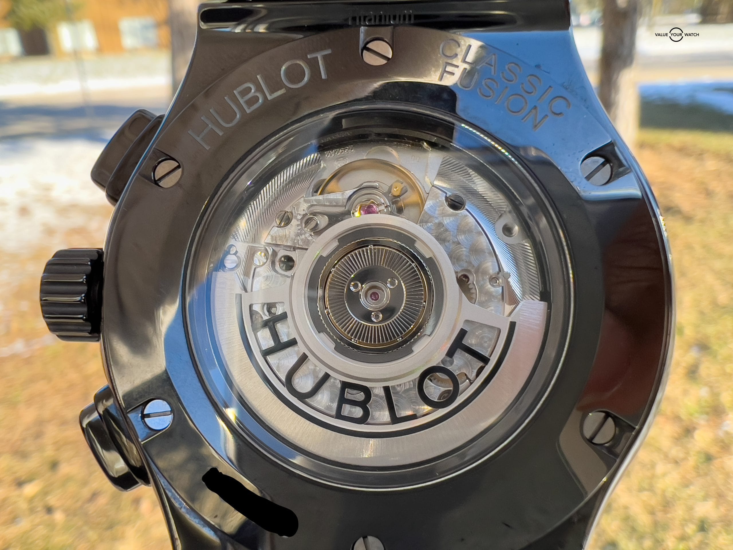 Hublot Classic Fusion Aerofusion Black Magic Skeleton Dial - Image 11