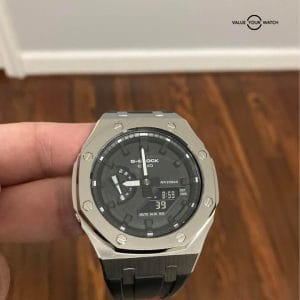 Casio G-Shock 2100 Steel &amp; Black (CasiOak)