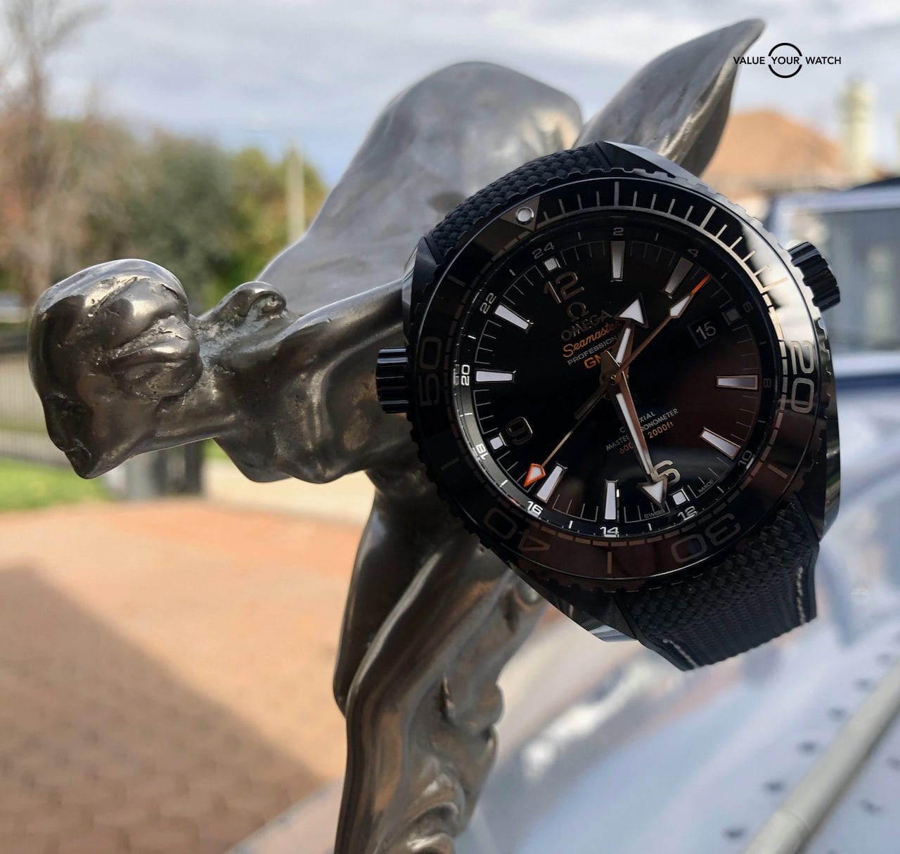 seamaster planet ocean deep black