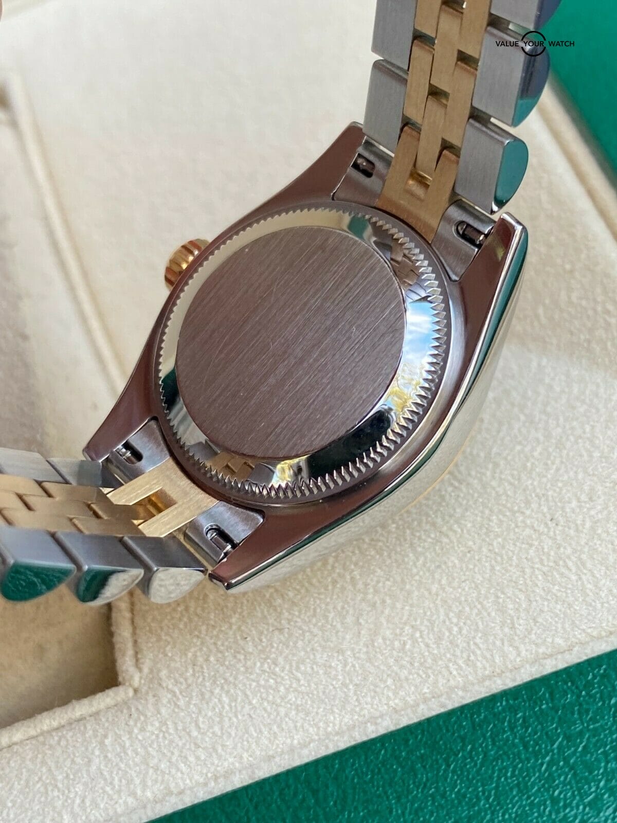 Rolex Datejust Ladies 18k Yellow Gold Stainless Steel 179173 26mm - Image 8