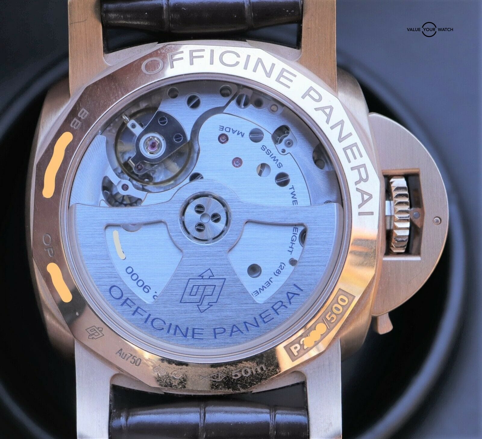 Movement Panerai Luminor Marina 1950 3 Days 42mm PAM 393 BOXES:PAPERS c