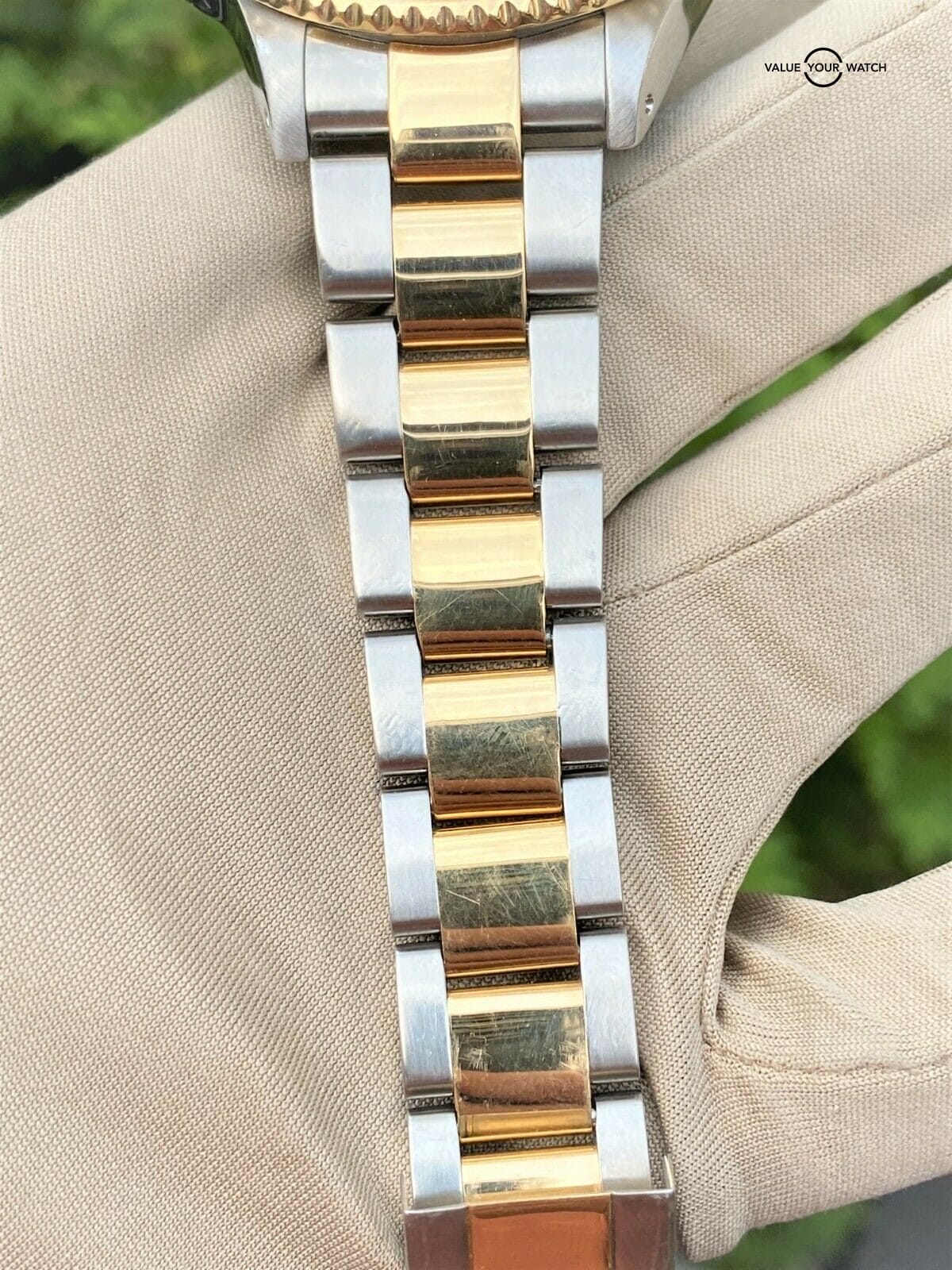 Rolex Submariner 16613 Black 18K Yellow Gold/Stainless Steel BOX/PAPERS - Image 9