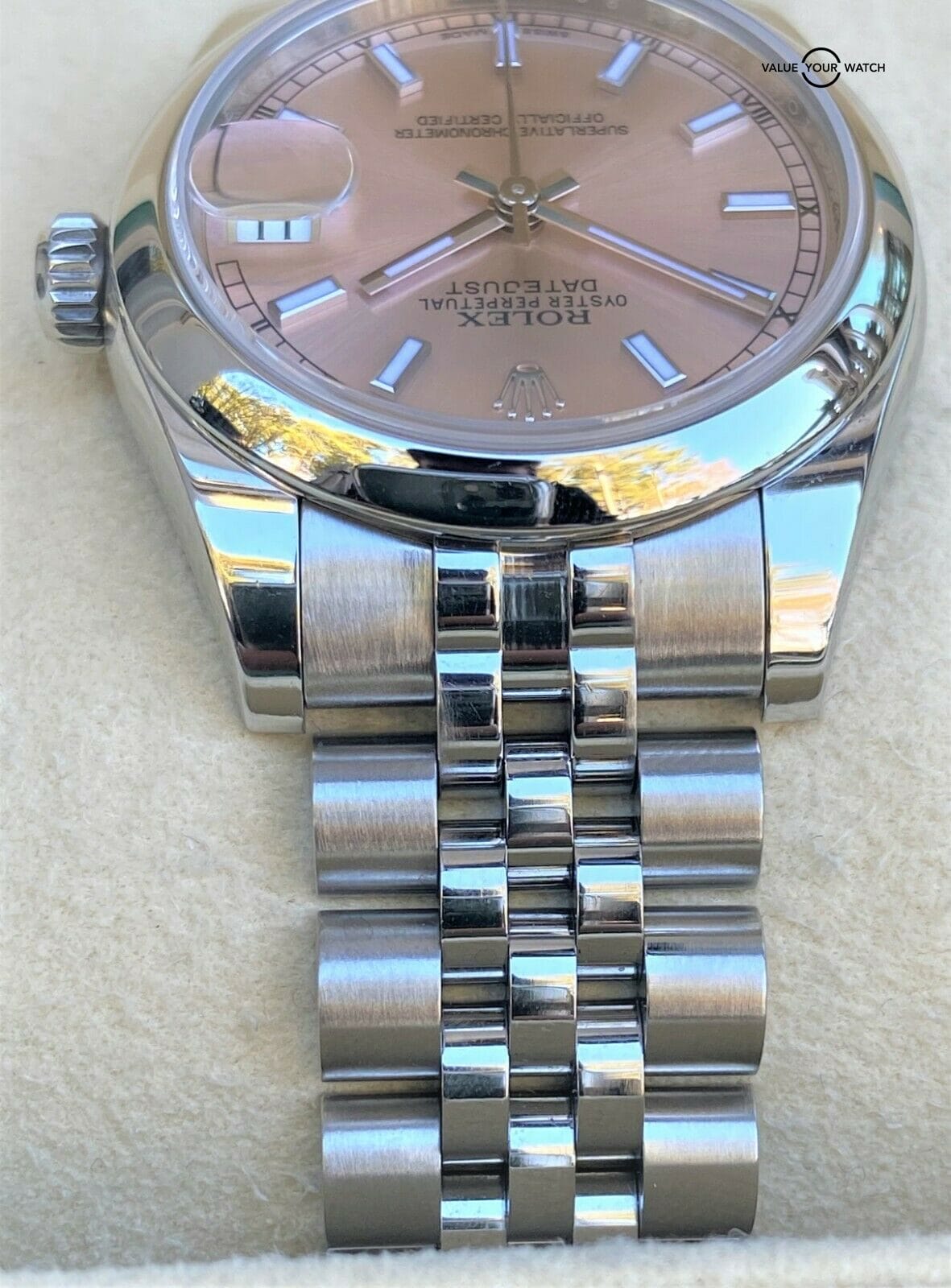 Rolex Midsize Datejust 178240 Pink Dial 31mm Box & Papers 2018 - Image 5