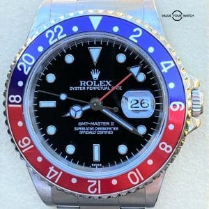 Rolex GMT Master II 16710 40mm PEPSI “SWISS ONLY DIAL”