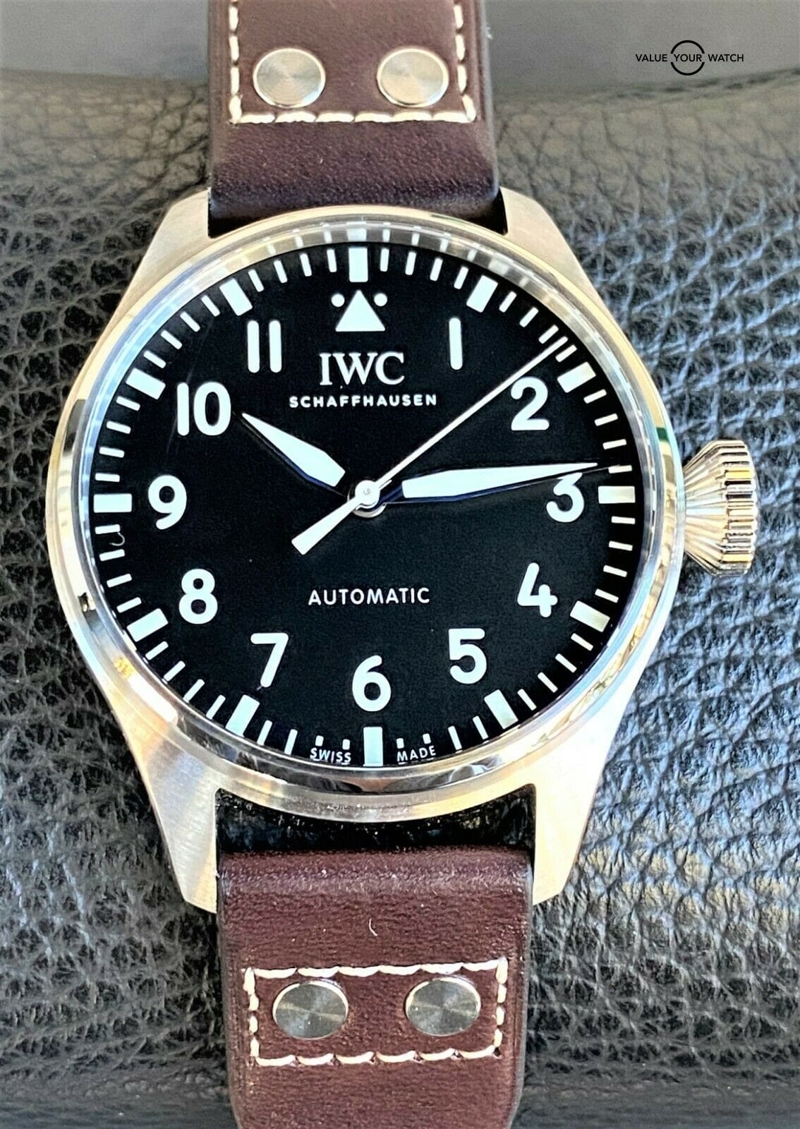 IWC Big Pilot’s Watch IW329301 Stainless Steel Black Dial 43mm