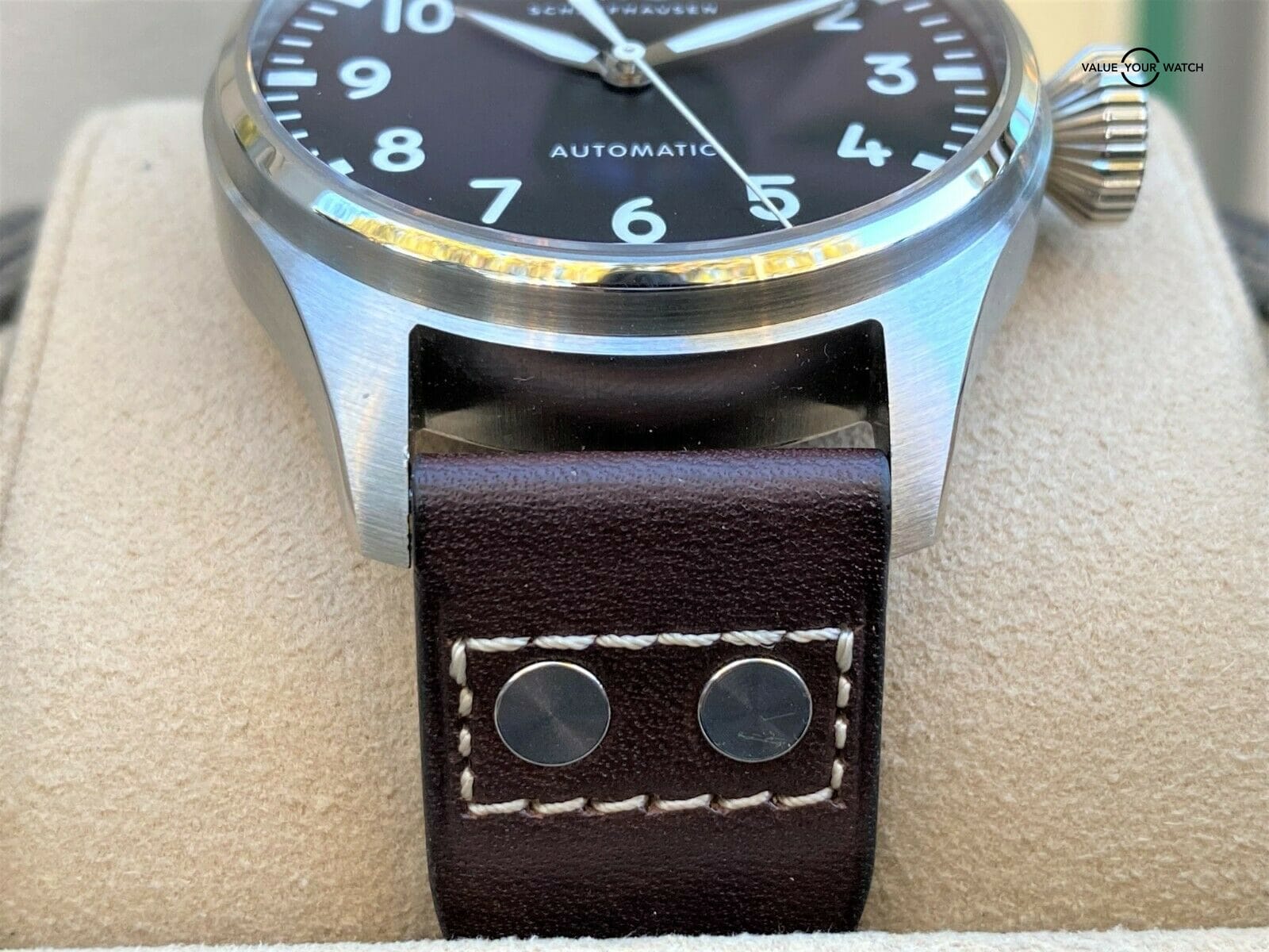 IWC Big Pilot’s Watch IW329301 Stainless Steel Black Dial 43mm - Image 7