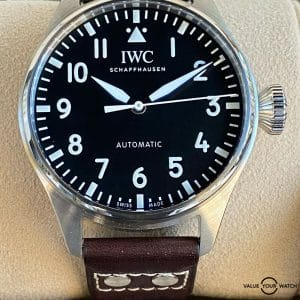 IWC Big Pilot’s Watch IW329301 Stainless Steel Black Dial 43mm