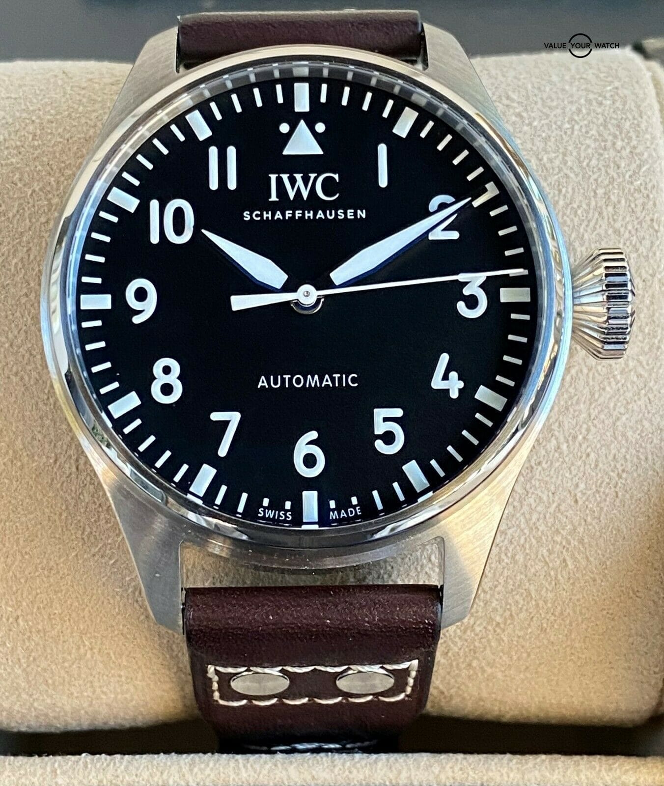 IWC Big Pilot’s Watch IW329301 Stainless Steel Black Dial 43mm