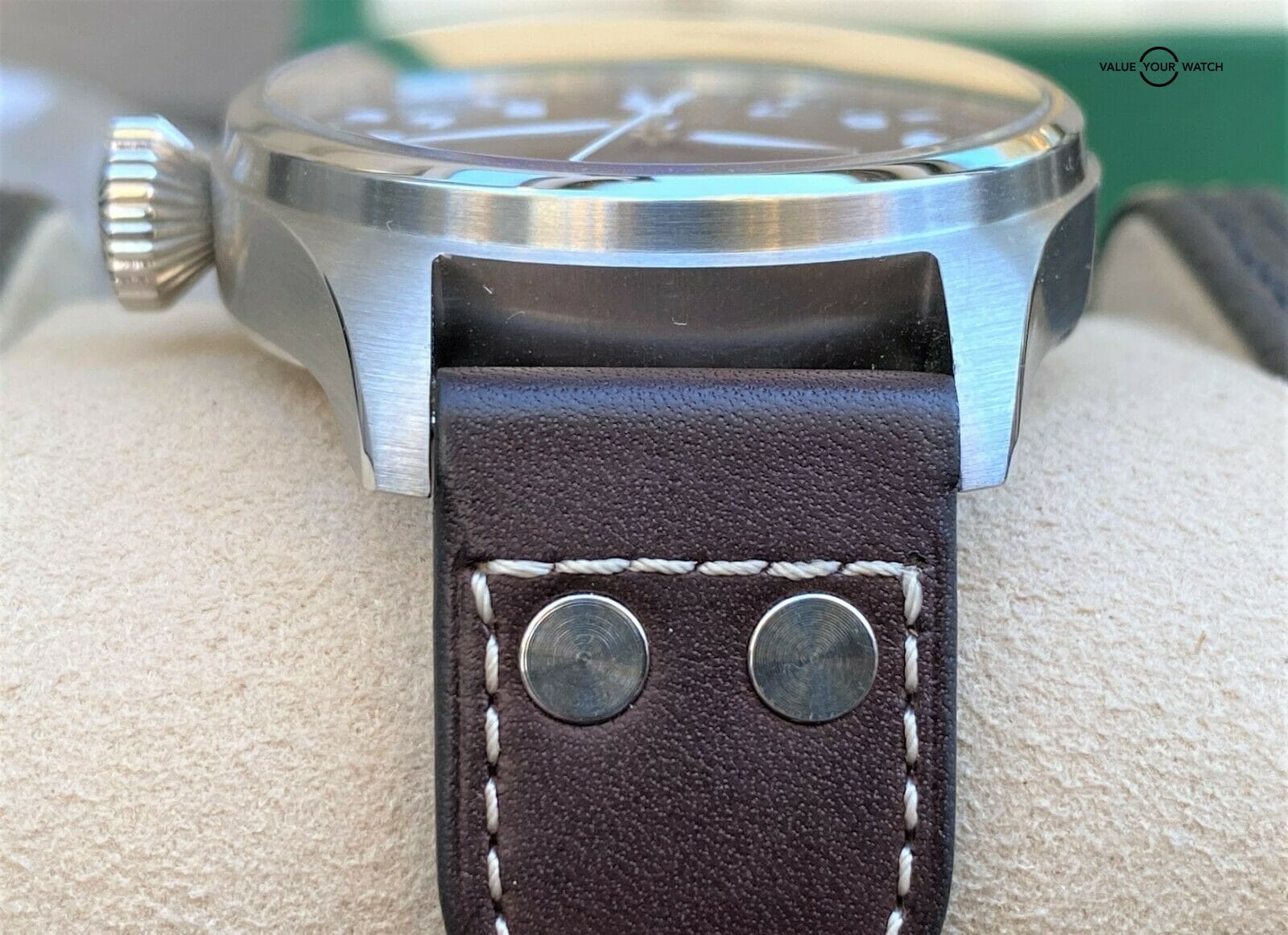 IWC Big Pilot’s Watch IW329301 Stainless Steel Black Dial 43mm - Image 8