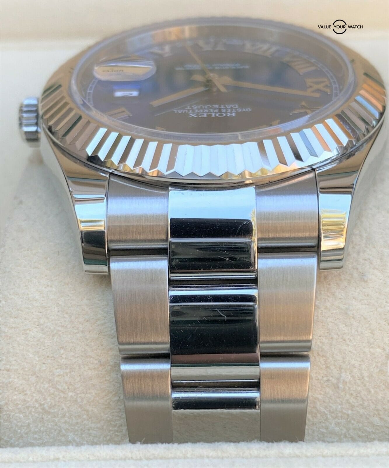 Rolex Datejust 41MM 116334 Blue Roman Numeral BOXES/PAPERS - Image 10