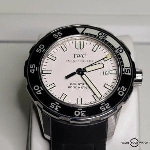 IWC Aquatimer 2000. Excellent condition. Watch and card only.