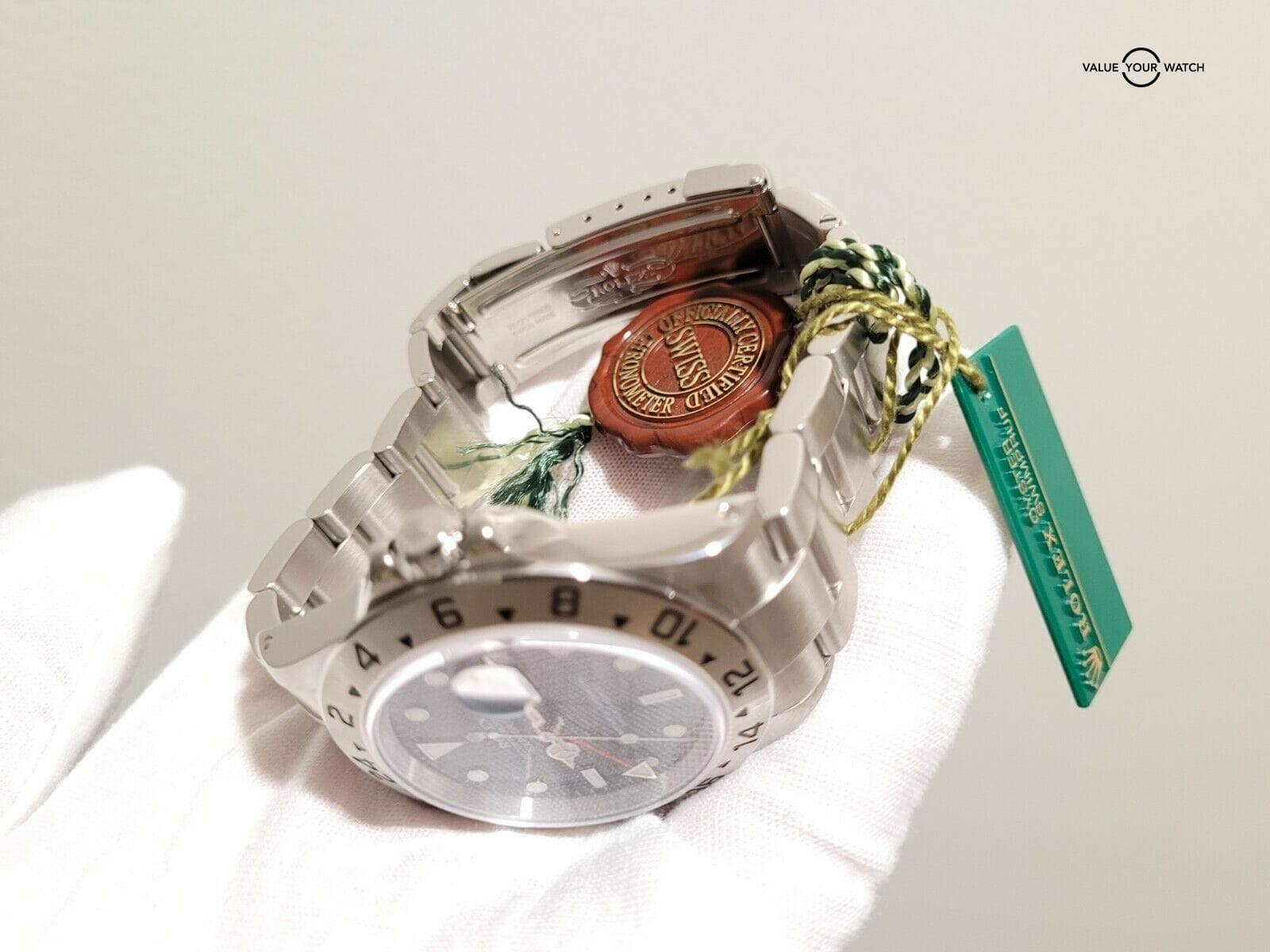 Rolex Explorer II - 16570. Excellent condition. Boxes, warranty, booklets, tags. - Image 7