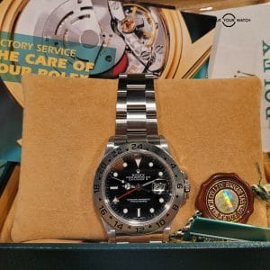 Rolex Explorer II &#8211; 16570. Excellent condition. Boxes, warranty, booklets, tags.