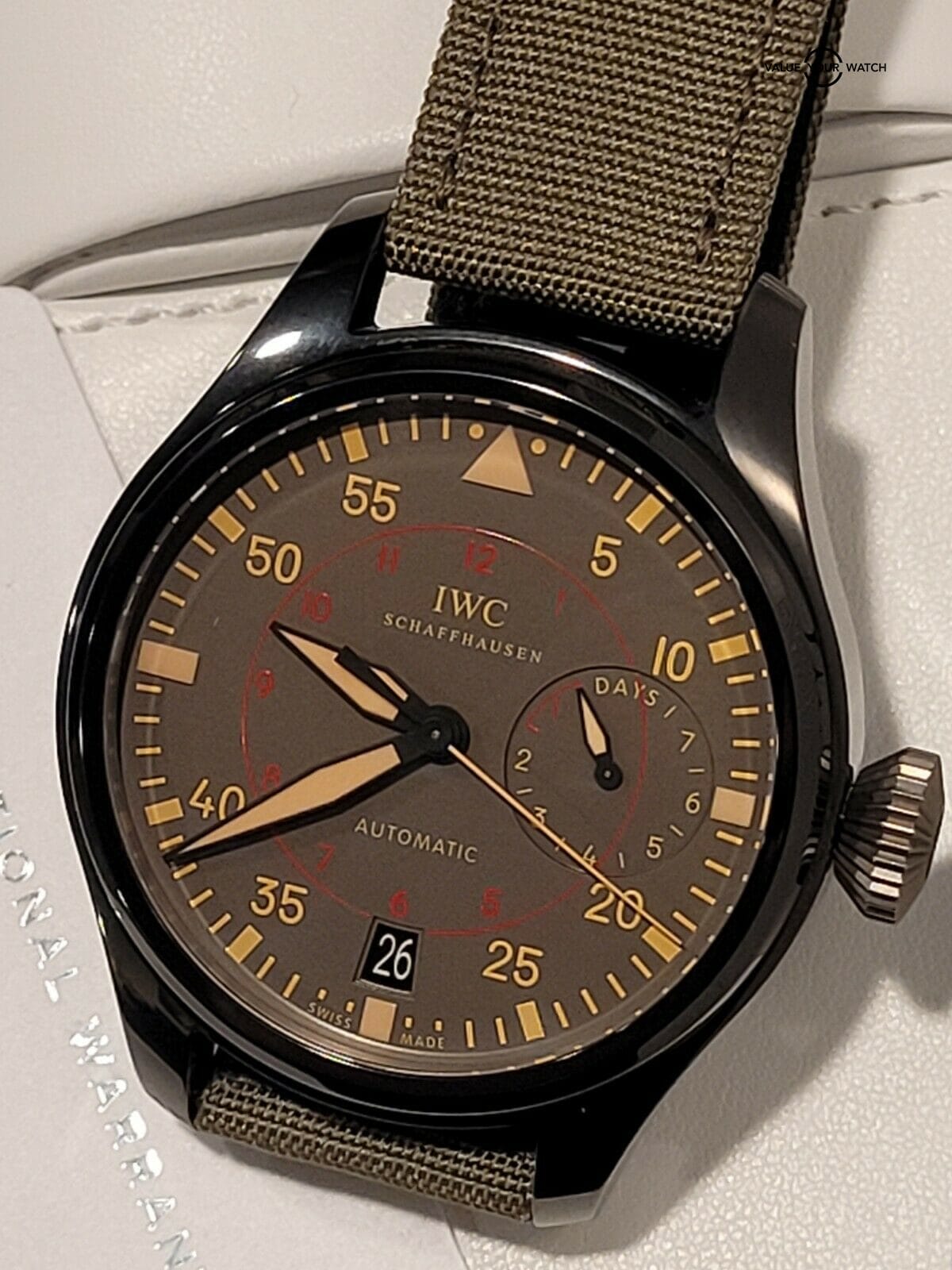 Iwc big best sale pilot miramar