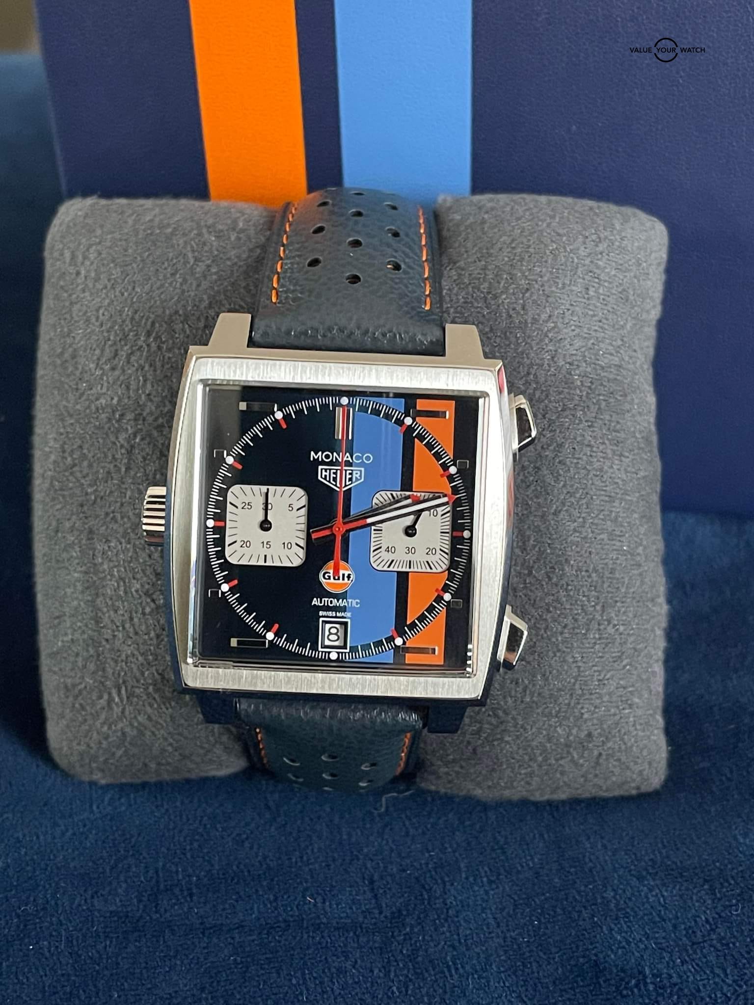 The New TAG Heuer Formula 1 Gulf Special Edition plus a 50-piece limited  edition of