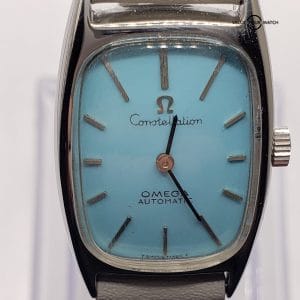 Tiffany blue Vintage ladies Omega Constellation automatic ref 551.029  Cal. 661.