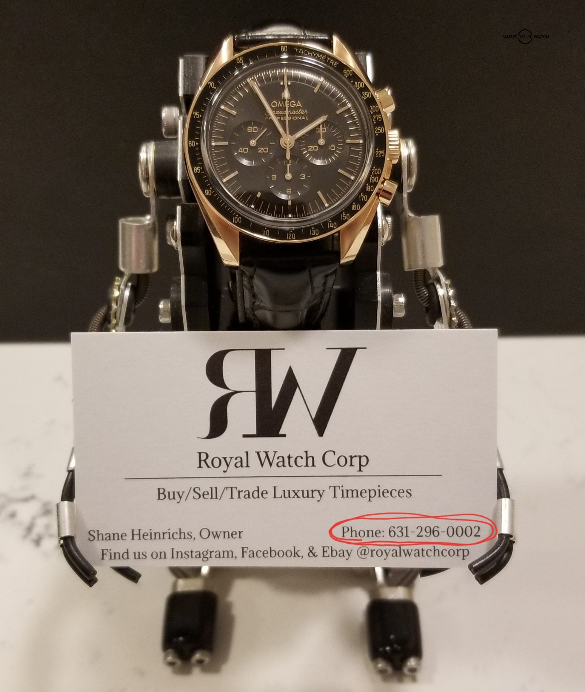 Omega Speedmaster Moonwatch Sedna Gold Full Kit 310.63.42.50.01.001 - Image 2