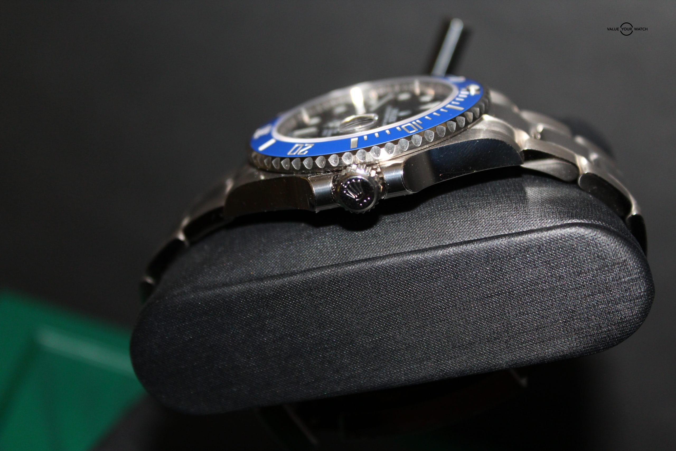 Rolex Submariner Date "Cookie Monster" 41MM 18CT White Gold Blue Bezel B&P - Image 4