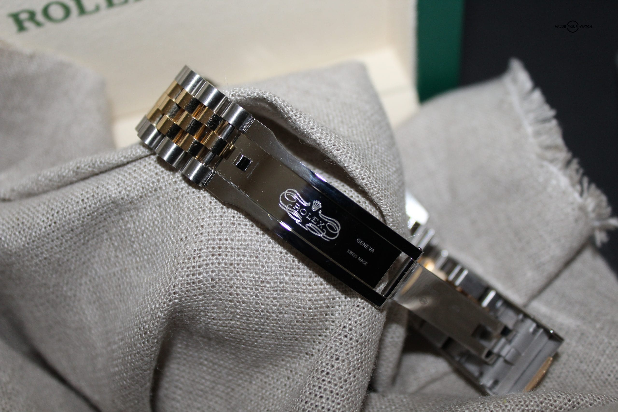 Rolex Sky-Dweller 18K Two-Tone Yellow Gold Rolesor White Dial Jubilee 42MM BNIB - Image 4