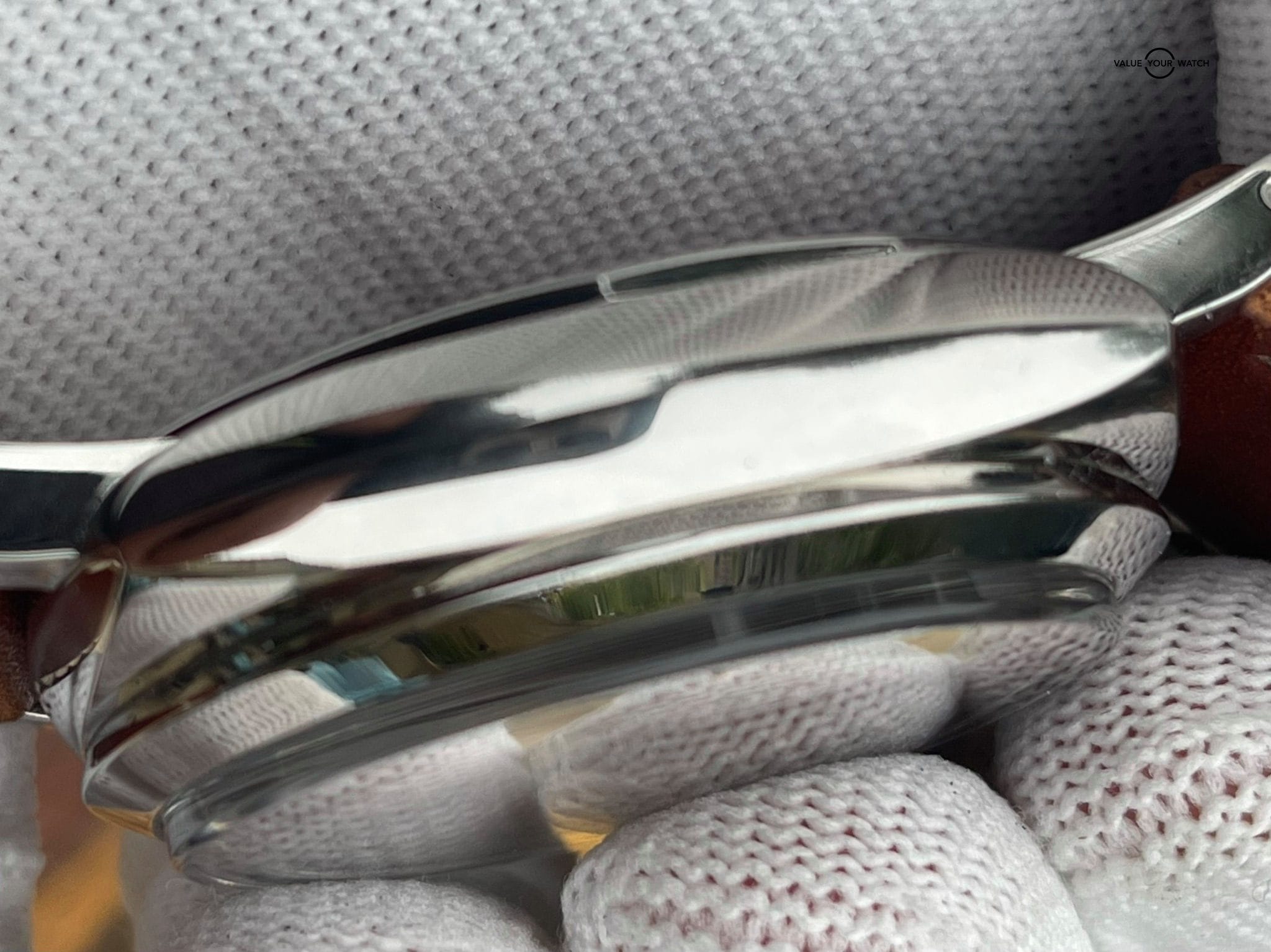 Panerai Luminor 1950 47mm PAM00372 Black Dial, Brown Leather Strap - Image 6