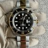 Rolex Sea-Dweller Two Tone Stainless Steel Yellow Gold Black Dial Complete 126603
