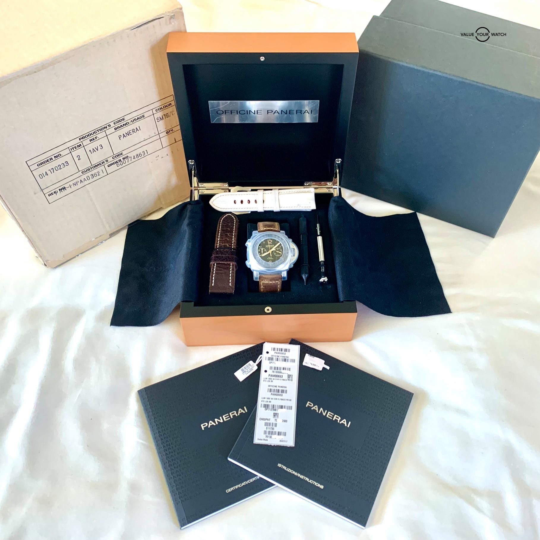 Panerai PAM 653 PCYC Flyback Chronograph - Image 10