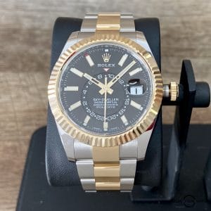 Rolex Skydweller 2 tone Black dial. Brand new March 2022. Never Worn or Sized 326933