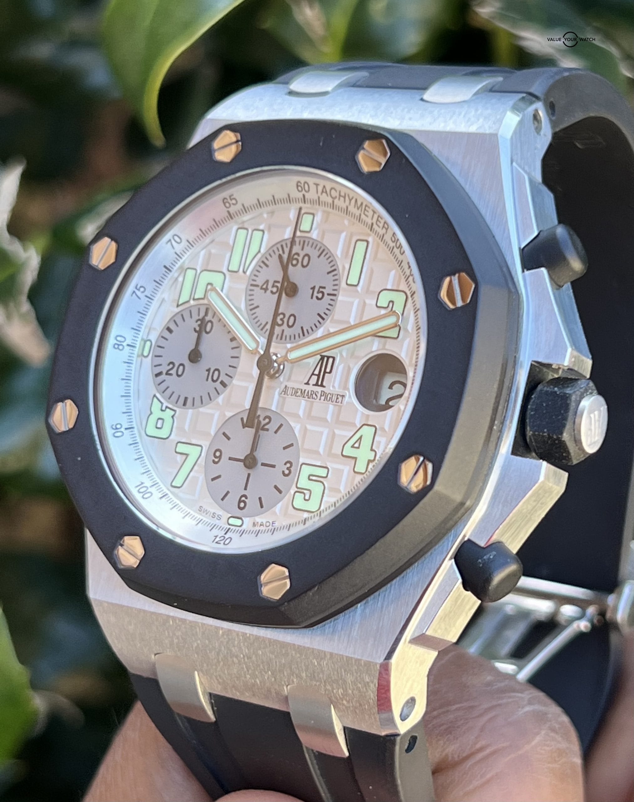 Audemars Piguet Royal Oak Offshore Chronograph White Dial 42mm