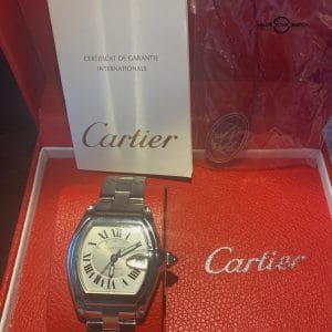 CARTIER ROADSTER PRE OWNED W/ BOX