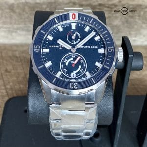 SOLD! Financing Available! Ulysse Nardin 44mm Blue Diver Brand New, never worn or sized 1183-170-7M/93