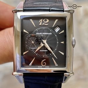 Girard-Perregaux Vintage 1945 Date Black Dial Complete Set $10.1K MSRP