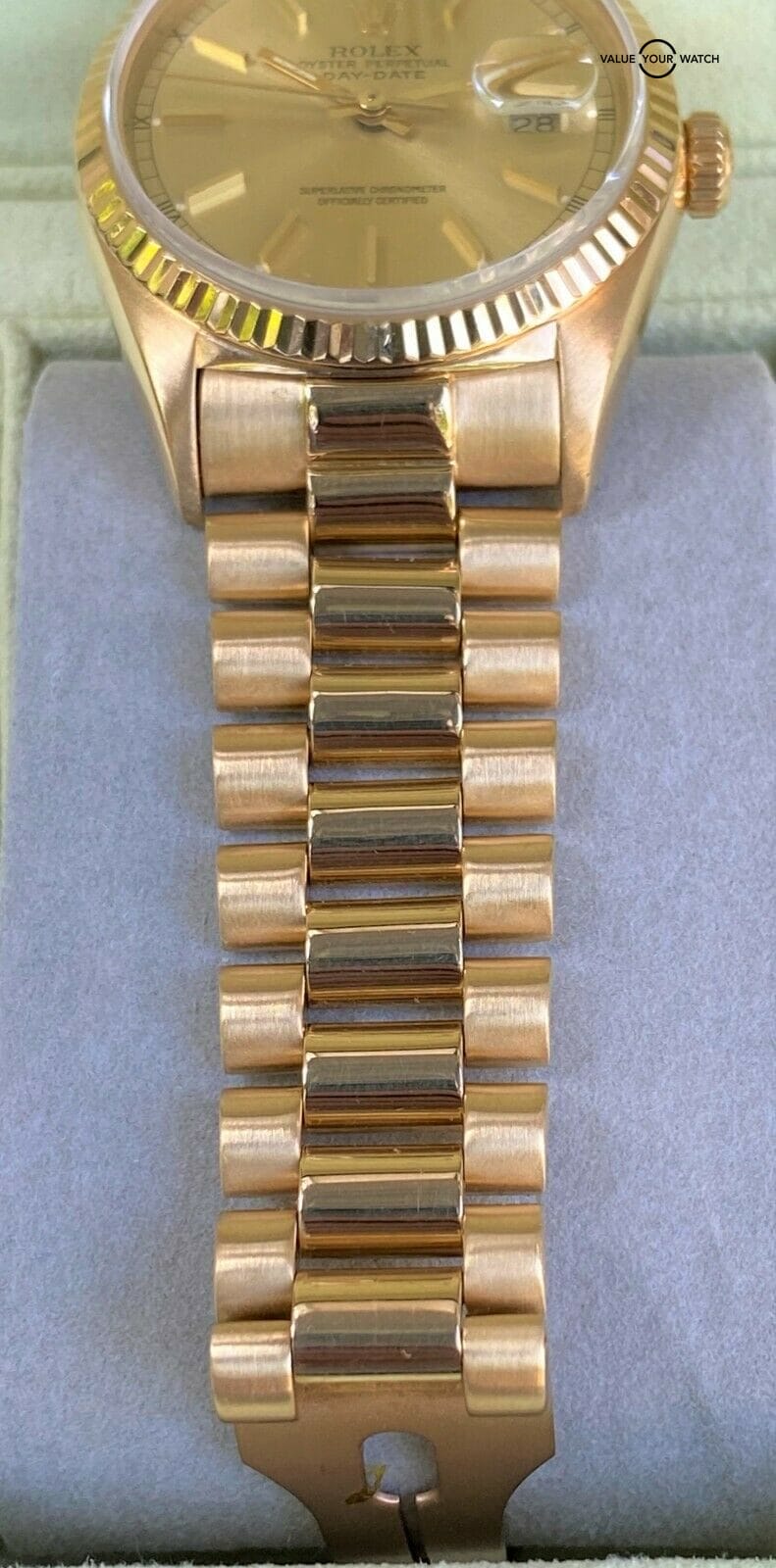 Rolex Day-Date President 18K Yellow Gold 18038 36MM - Image 6