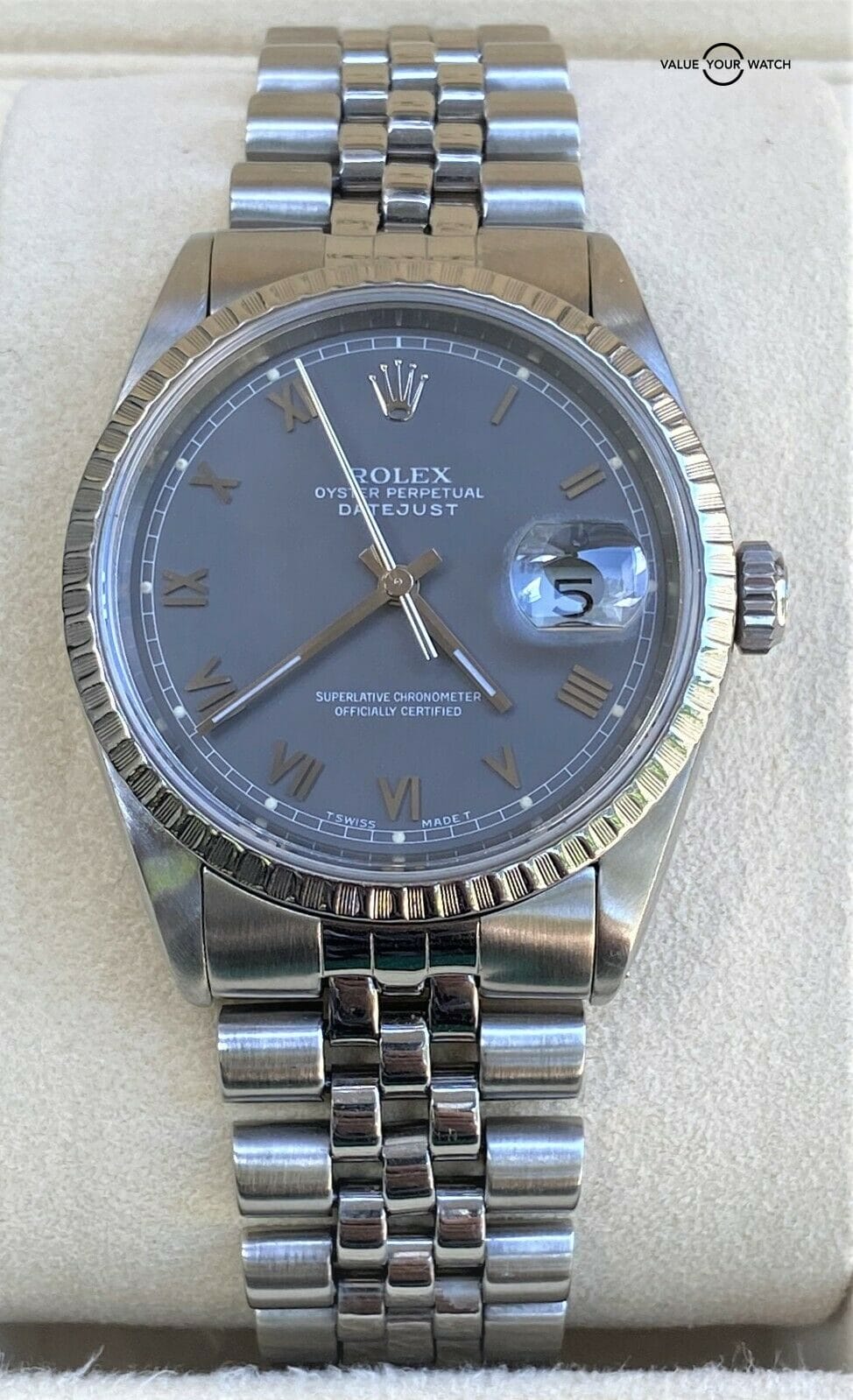 Rolex Datejust 16220 Rhodium Dial 36mm BOXES/SERVICED - Image 12