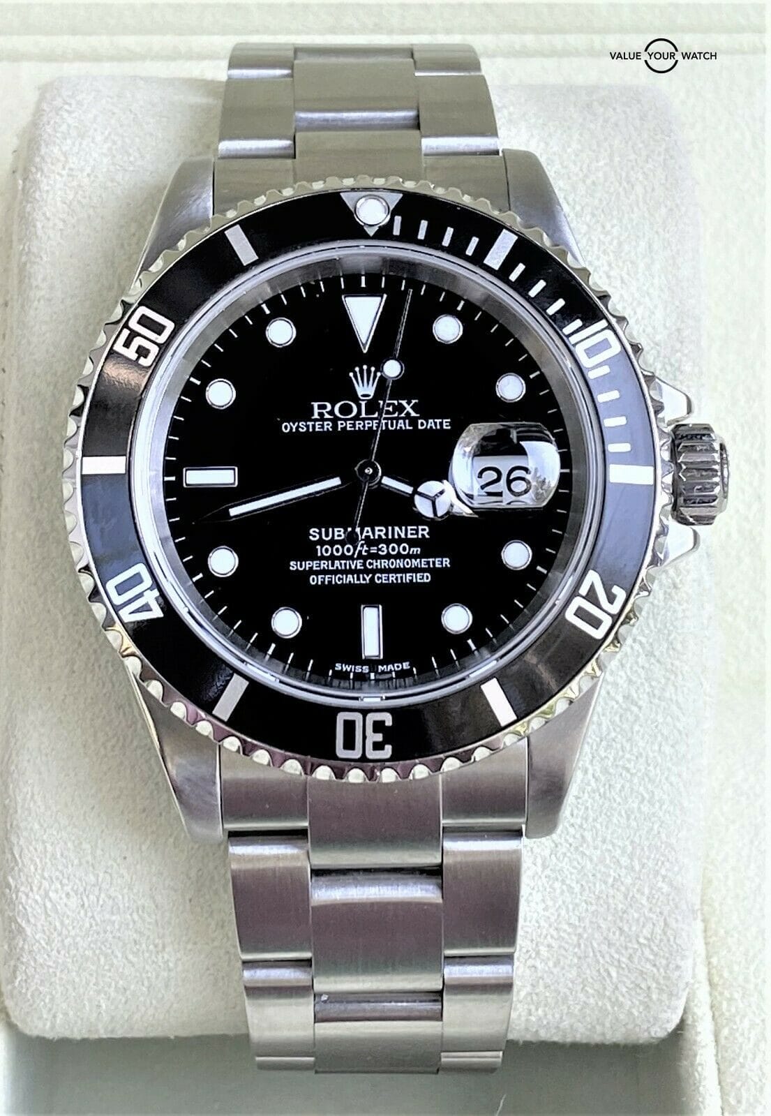 Rolex Submariner Date Stainless Steel Automatic 16610 40mm BOXES/PAPERS - Image 10
