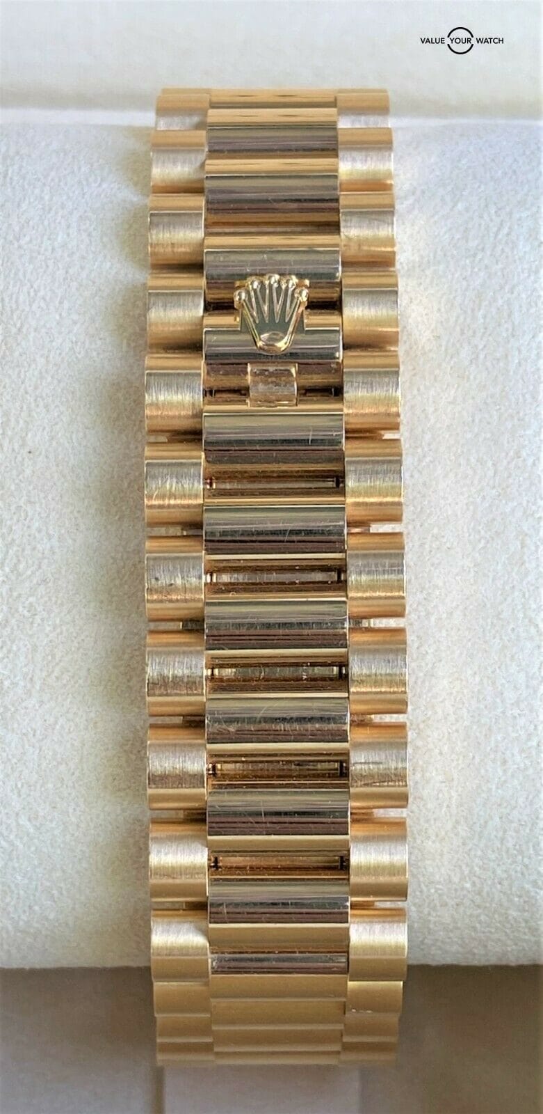 Rolex Day Date 36mm 128238 Dark Grey Diamond/Baguette 2019 BOXES/PAPERS - Image 8