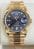 Rolex Day Date 36mm 128238 Dark Grey Diamond/Baguette 2019 BOXES/PAPERS
