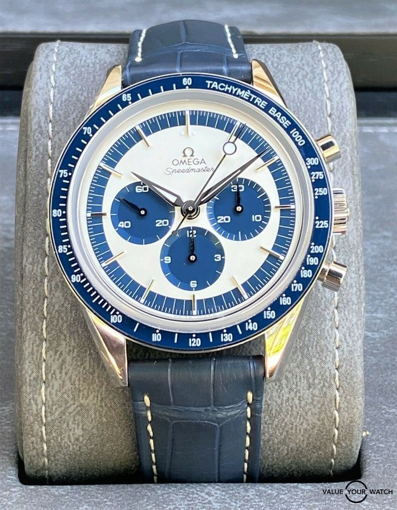 Omega Speedmaster Professional Moonwatch Limited Edition CK2998 Blue c