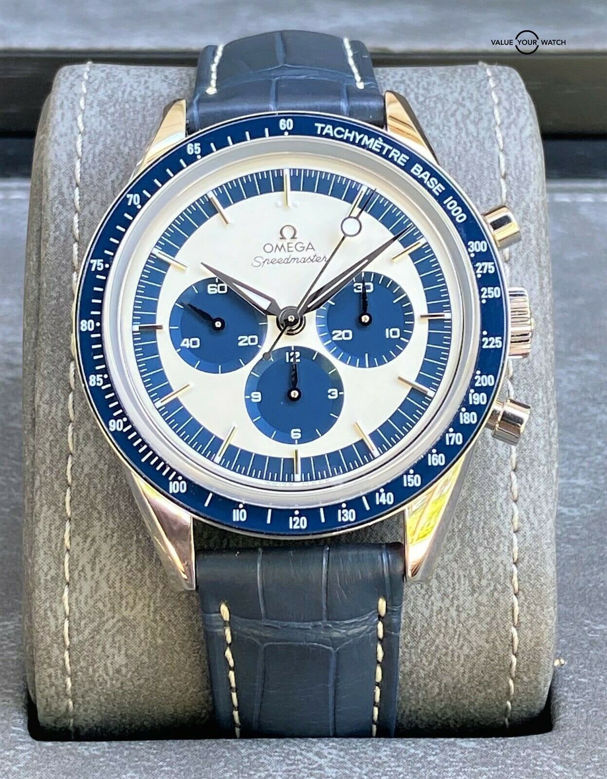 Omega Speedmaster Professional Moonwatch Limited Edition CK2998 Blue c