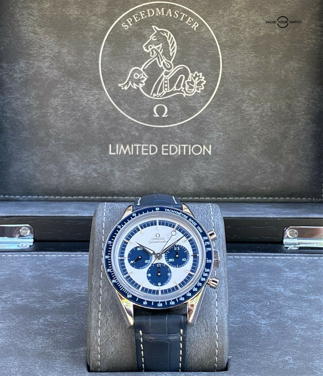 Omega Speedmaster Professional Moonwatch Limited Edition CK2998 Blue MUST SEE! - Image 11
