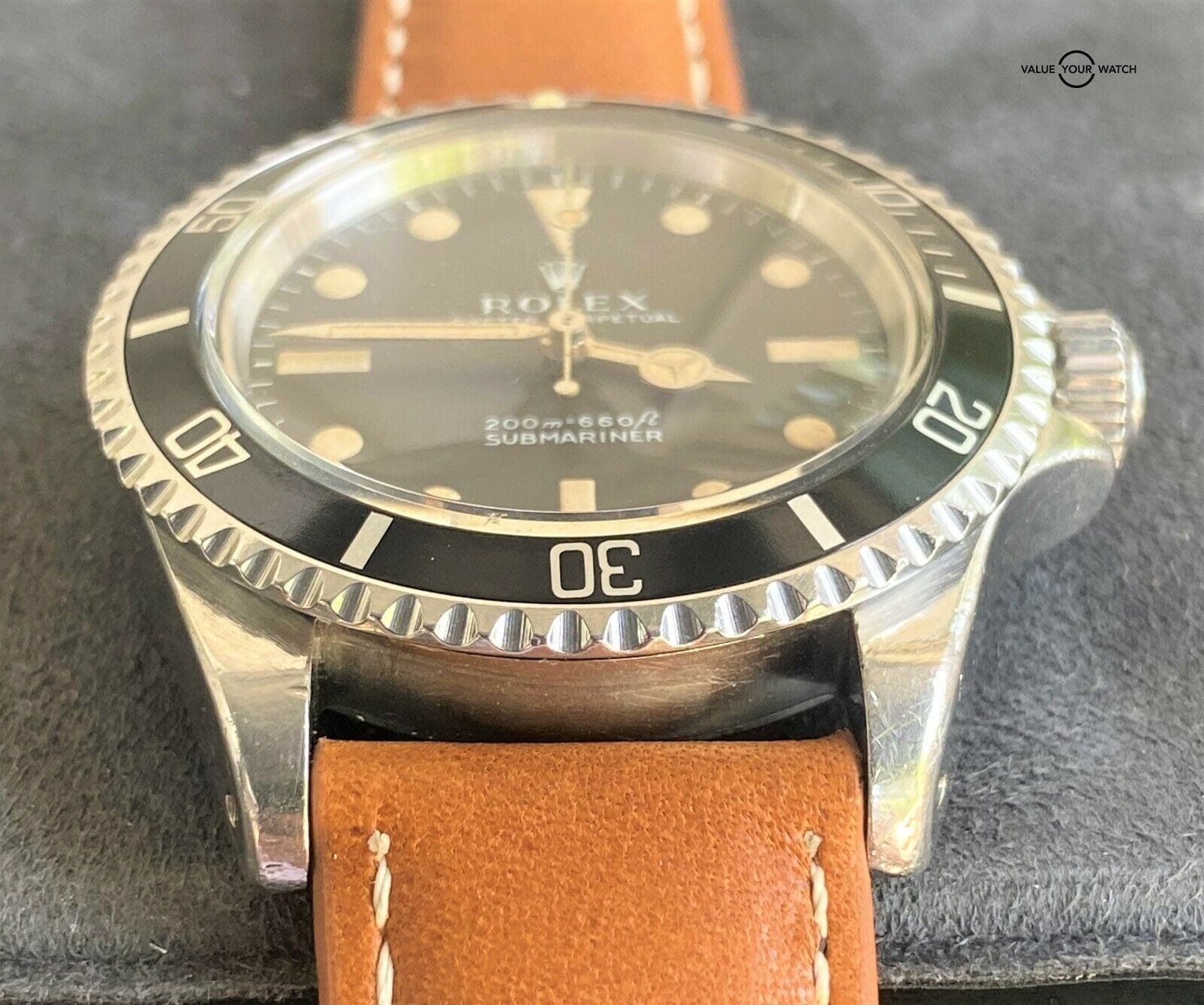 Vintage 1968 Rolex Submariner No Date 5513 Meters - Image 7