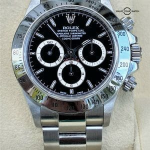 Rolex Zenith Daytona 16520 Black Dial 2000 Box & Papers MUST SEE!